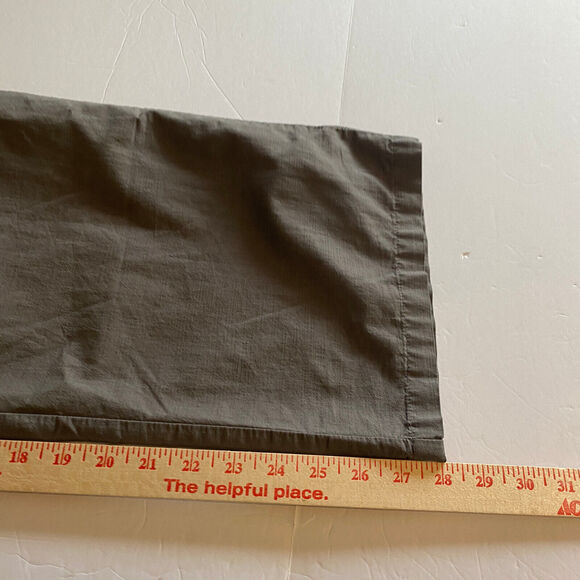 Princess Polly Gray Wide Leg High Waisted Dress Pants Size 2 Gray Cotton Pleated - Picture 9 of 9